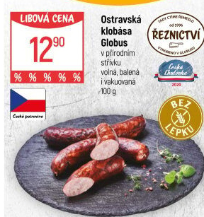 Ostravská klobása Globus
