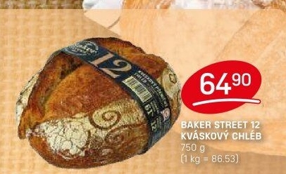 Chléb kváskový Baker Street