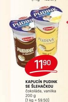 Dezert pudink Kapucín