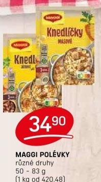 Instantní polévky Maggi