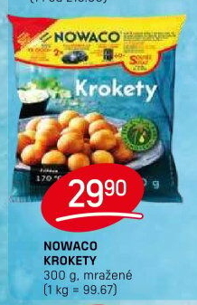 Krokety mražené Nowaco