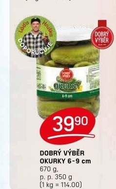 Okurky Dobrý Výběr