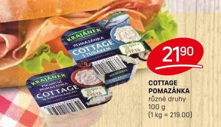 Pomazánka Cottage Krajánek