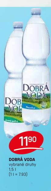 Přírodní voda Dobrá voda