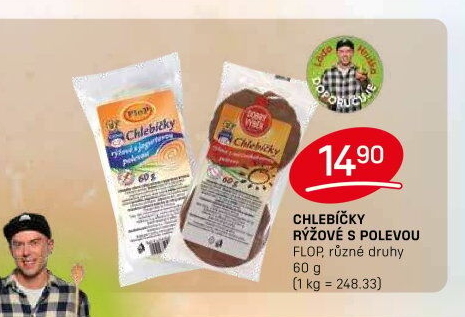 Rýžové chlebíčky polomáčené Flop