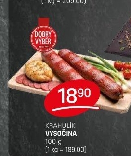 Salám vysočina Dobrý Výběr