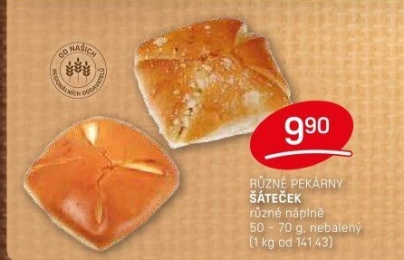 Šáteček s náplní