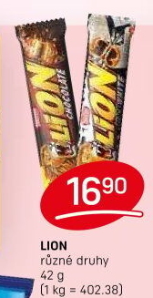 Tyčinka Lion Nestlé