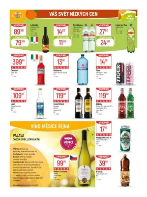 akční leták Globus 1.10.2025-7.10.2025