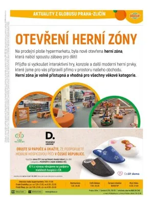 akční leták Globus 1.10.2025-7.10.2025