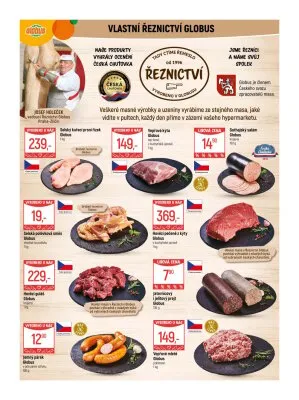 akční leták Globus 1.10.2025-7.10.2025