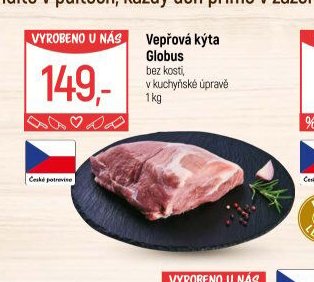 Vepřová kýta Globus