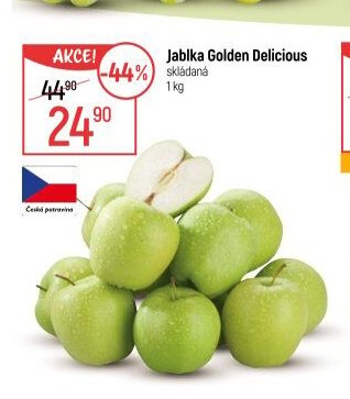 Jablka Golden Delicious