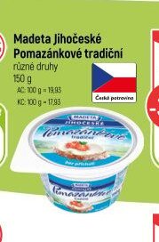 Madeta Jihočeské Pomazánkové tradiční
