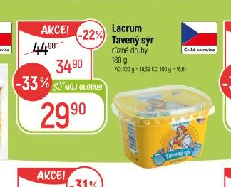 Lacrum Tavený sýr
