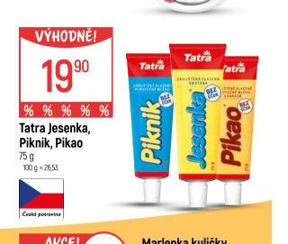 Tatra Jesenka, Piknik, Pikao