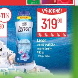 Lenor vonné perličky