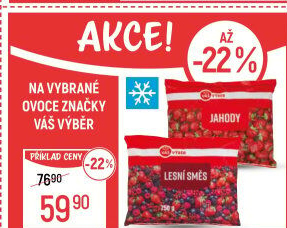 Jahody mražené Váš Výběr