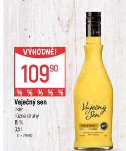 Likéry Vaječný sen Palírna U Zeleného Stromu