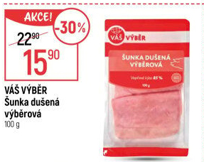 Šunka výběrová dušená Váš Výběr