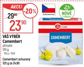 Sýr Camembert Váš Výběr