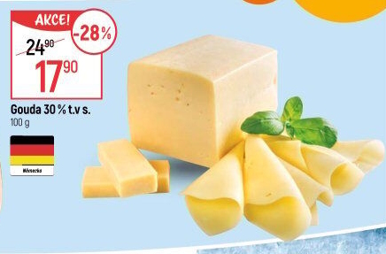 Sýr Gouda 30%