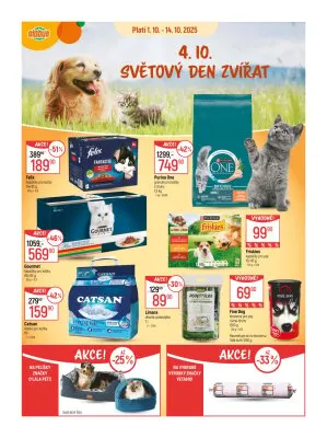 akční leták Globus 1.10.2025-7.10.2025