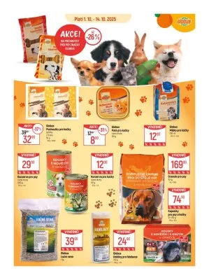 akční leták Globus 1.10.2025-7.10.2025