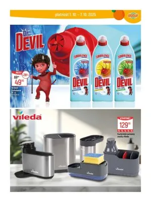 akční leták Globus 1.10.2025-7.10.2025