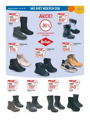 akční leták Globus 1.10.2025-7.10.2025