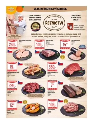 akční leták Globus 1.10.2025-7.10.2025