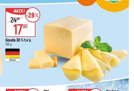 Gouda 30% t. v s.