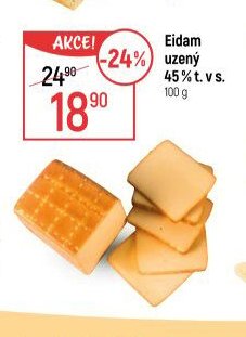 Eidam uzený 45% t. v s.