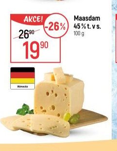 Maasdam 45% t. v s.