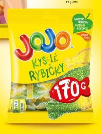JoJo Kyselé rybičky