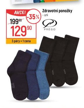 Zdravotní ponožky Prego