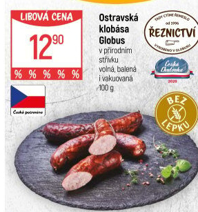 Ostravská klobása Globus