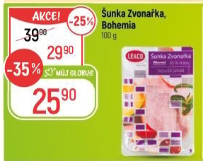 Šunka Zvonařka nejvyšší jakosti LE&