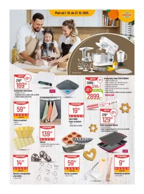 akční leták Globus 1.10.2025-7.10.2025