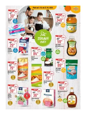 akční leták Globus 1.10.2025-7.10.2025