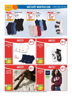 akční leták Globus 1.10.2025-7.10.2025