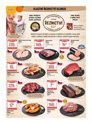 akční leták Globus 1.10.2025-7.10.2025