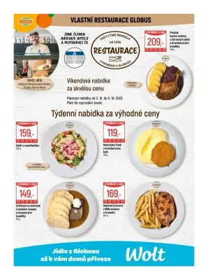 akční leták Globus 1.10.2025-7.10.2025