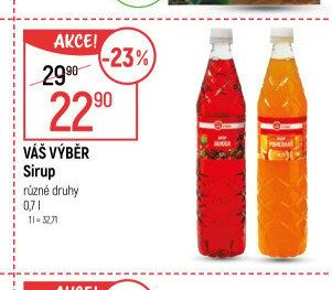 Váš Výběr Sirup
