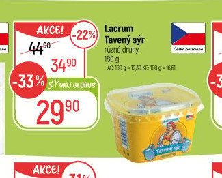 Lacrum Tavený sýr