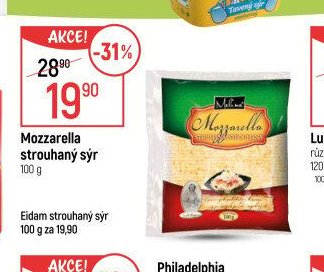 Mozzarella strouhaný sýr