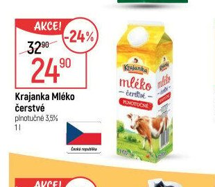 Krajanka Mléko čerstvé
