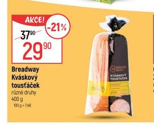 Breadway Kváskový toustáček