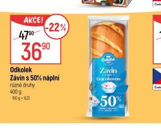 OdkoIek Závin s 50% náplní