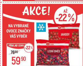 Jahody mražené Váš Výběr